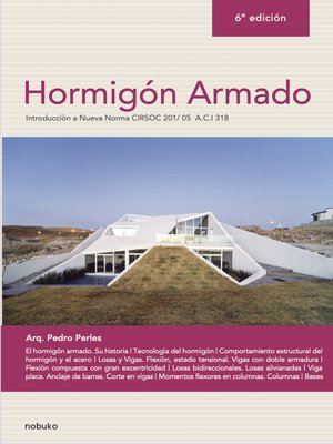 cover image of Hormigón armado